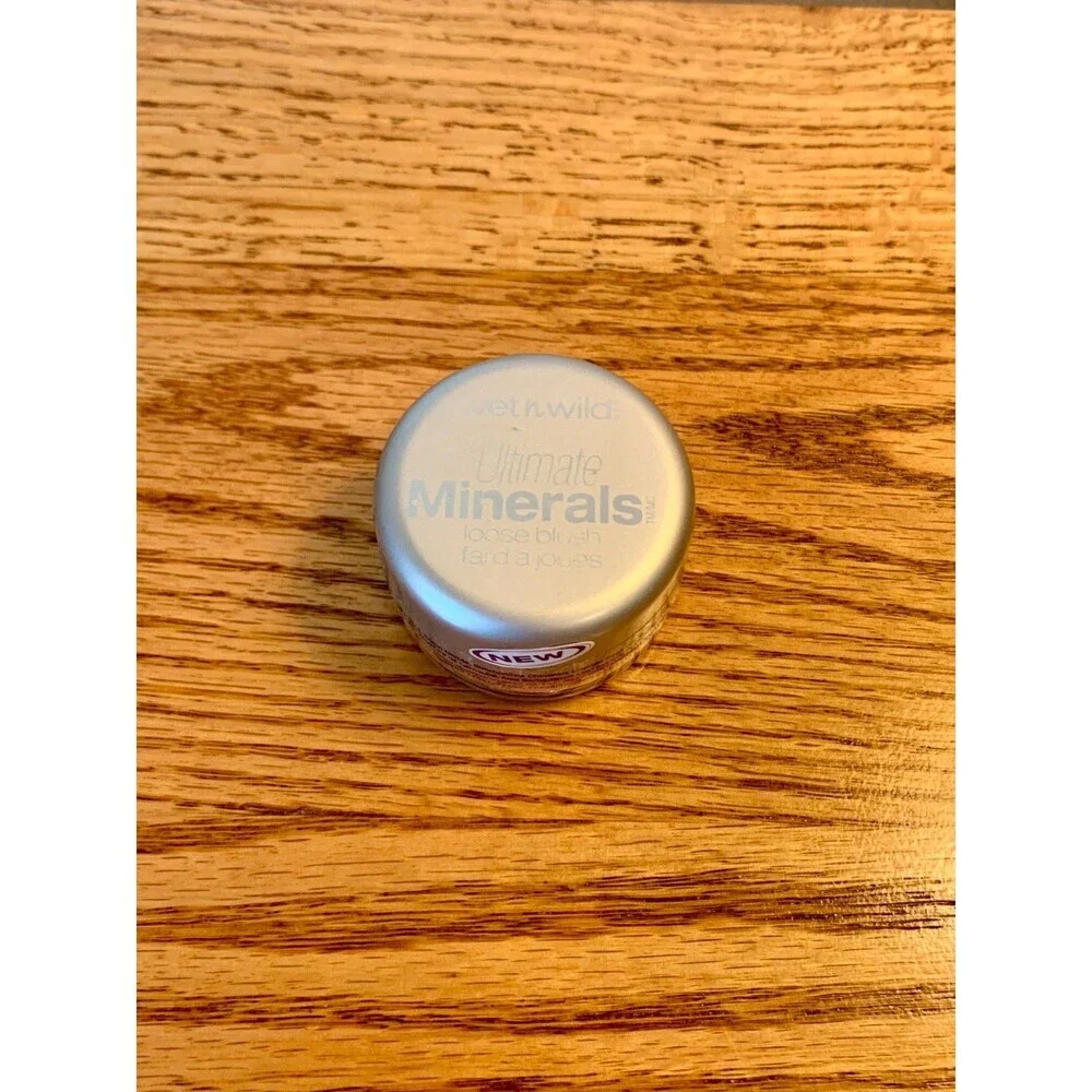 Wet n Wild Ultimate Minerals Loose Blush  #168 Rose Shimmer SEALED Blush Highlit